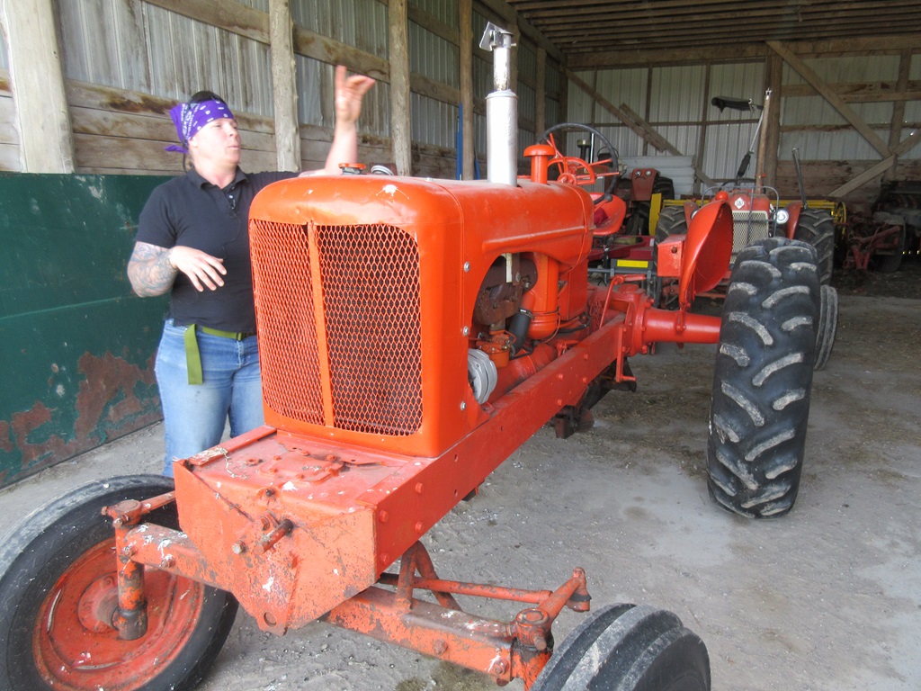 Farmstead Bed and Breakfast Frankentractor