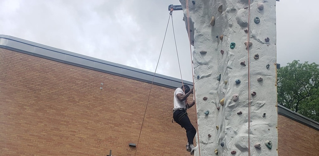 Climbing high at the Aylmer Fair