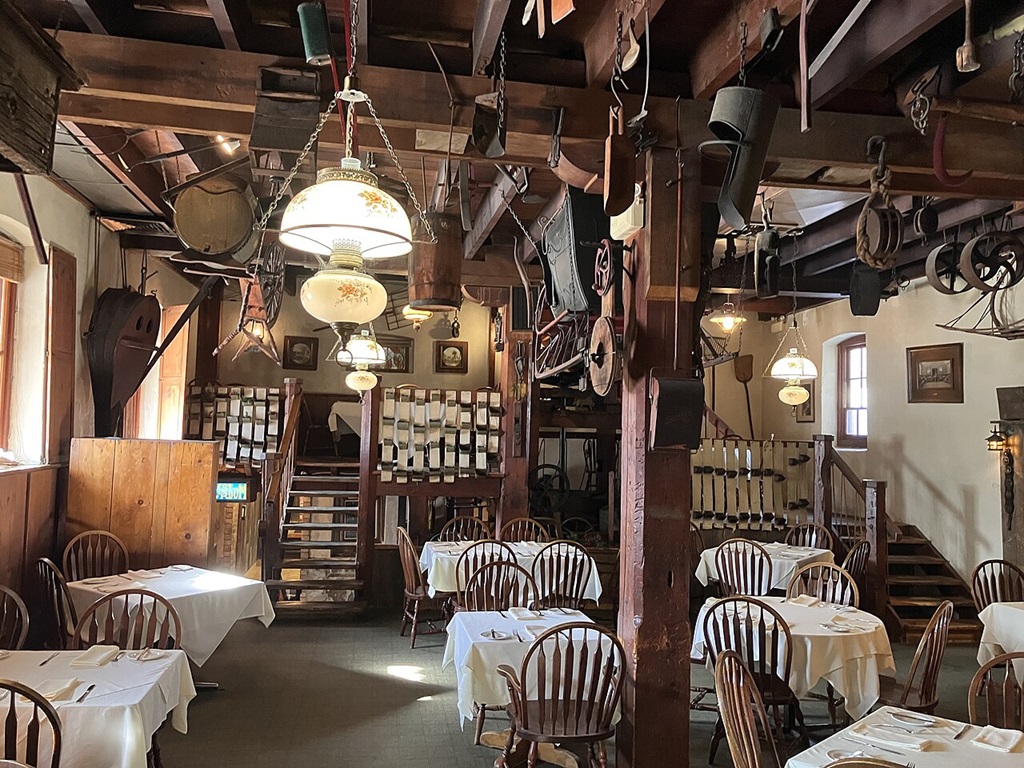 Inside Aberfoyle Mill Restaurant