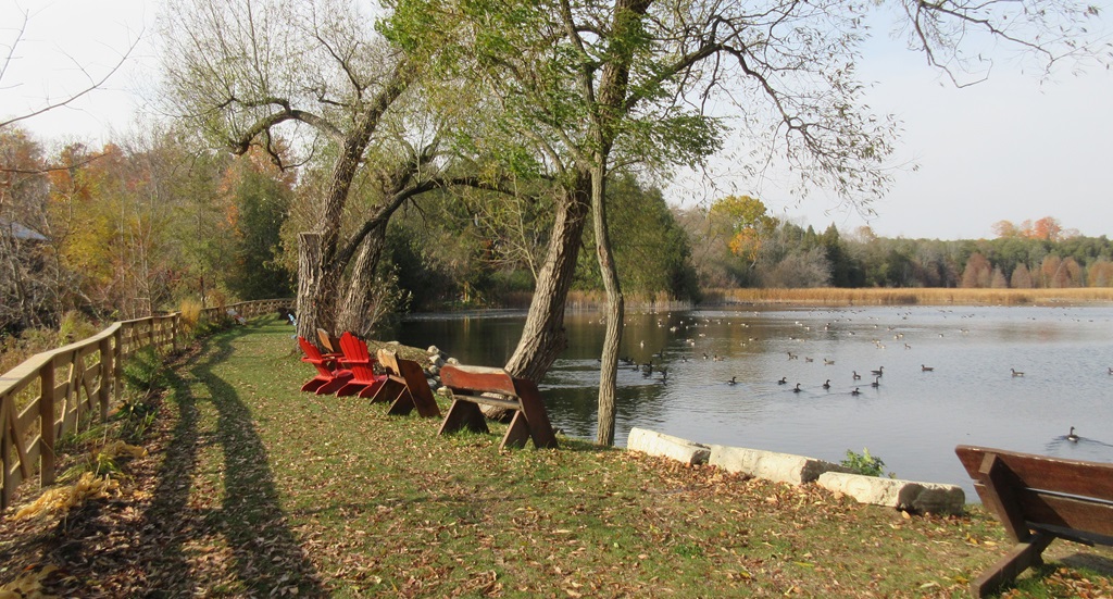 Lake above the Mills