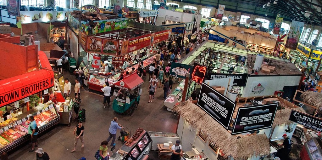 St. Lawrence Farmers' Market - Overlooking the Market