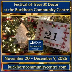Festival of Trees and Decor Buckhorn Community Centre 2026