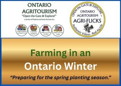 An Agri-Flicks Farming in an Ontario Winter Video