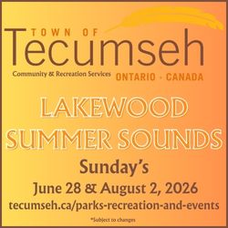 Tecumseh Recreation Lakewood Summer Sounds 2026