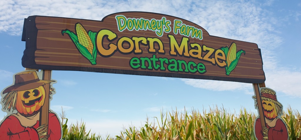 Welcome to our Farm Maze - Downey's Farm