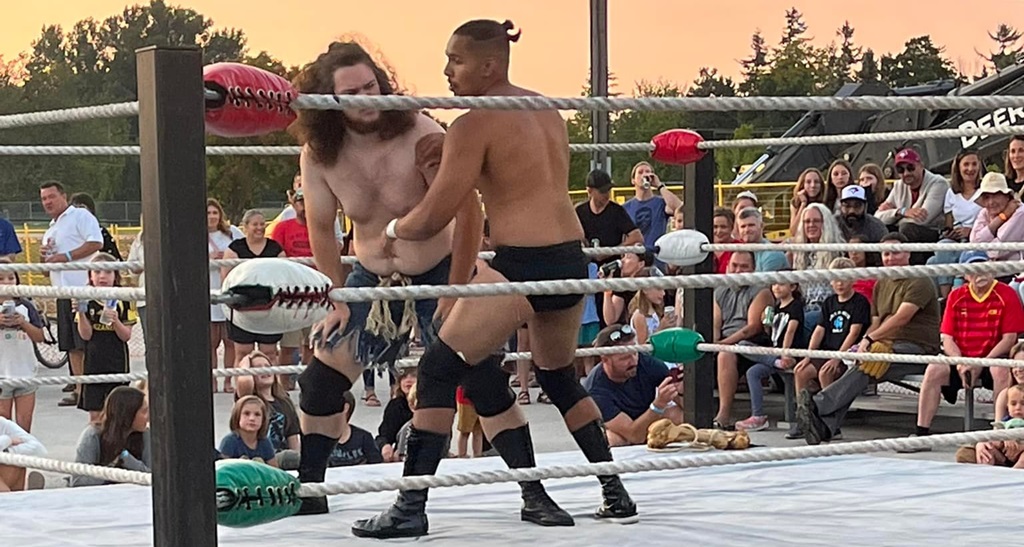 Wresting Match at the Beaver Valley Fair