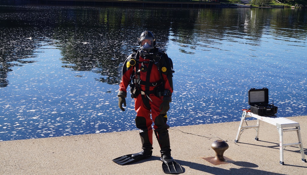Police Scuba Diver