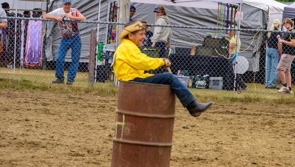 In a barrel - Coe Hill Fair