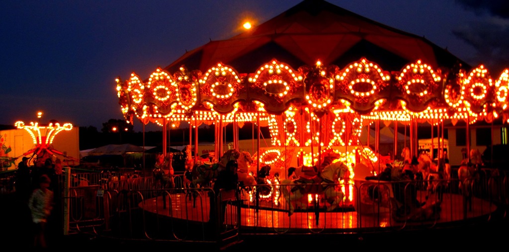 Night in the Midway - Bracebridge Fall Fair