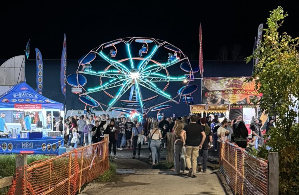 Midway at Night - Coldwater Fall Fair