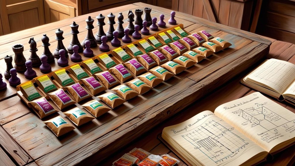 So much to choose from, it's like a chess match