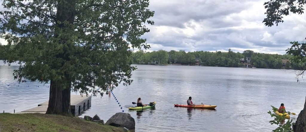 Kayaking on the Lake