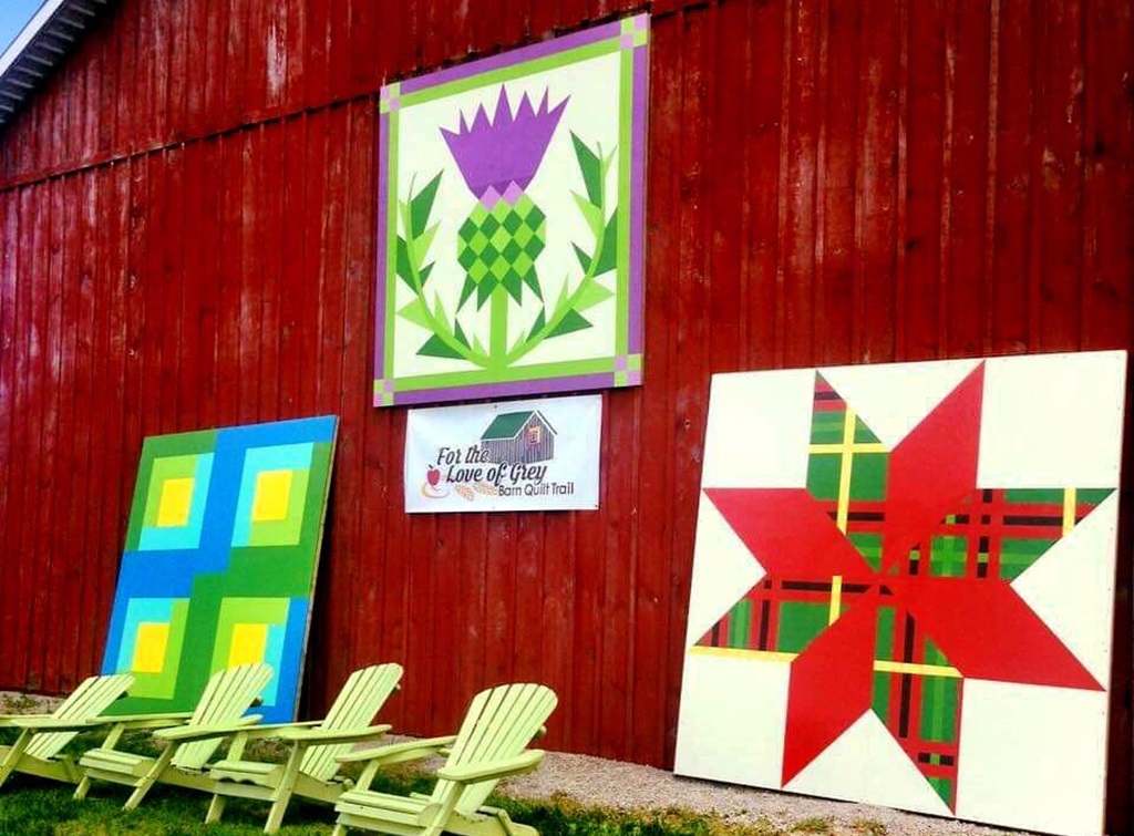 For the Love of Grey - Barn Quilts