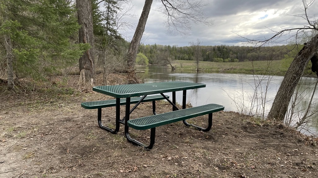 Picnic Table at Lake