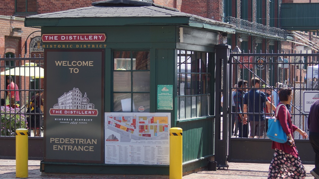 Distillery District Entrance Gate