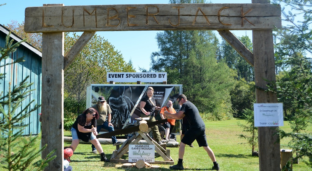Log Sawing Contest - South River Machar Fall Fair