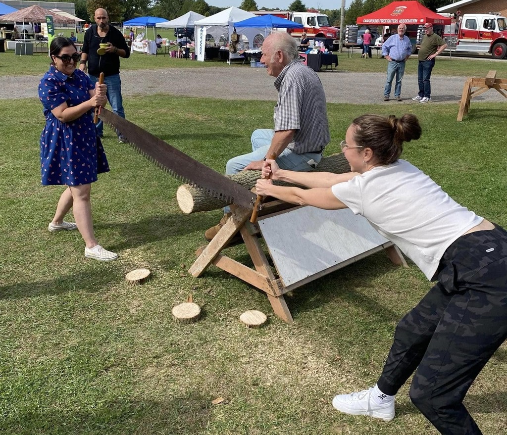 Log Sawing - Houghton Fair