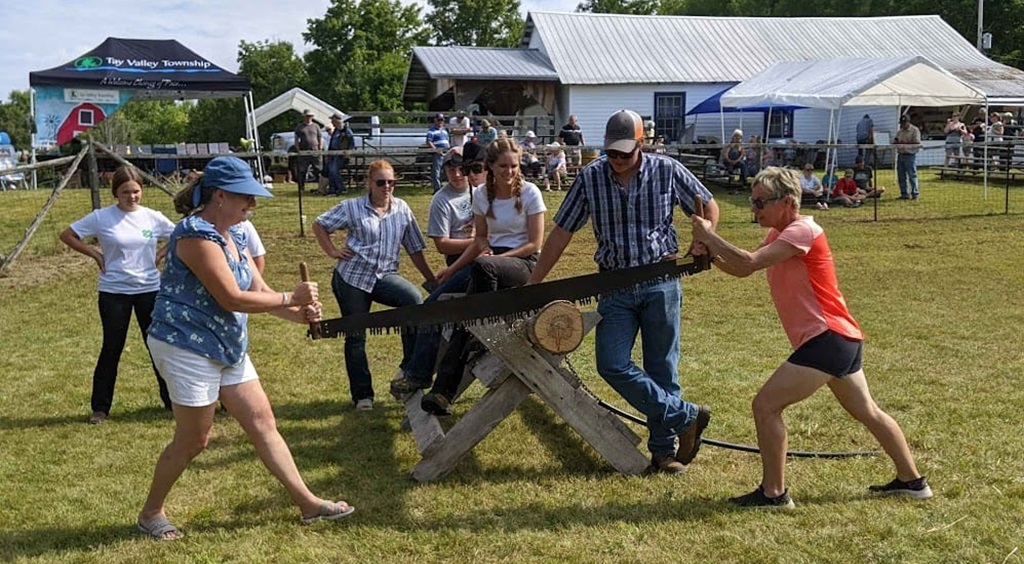 Sawing Contest - Maberly Fair