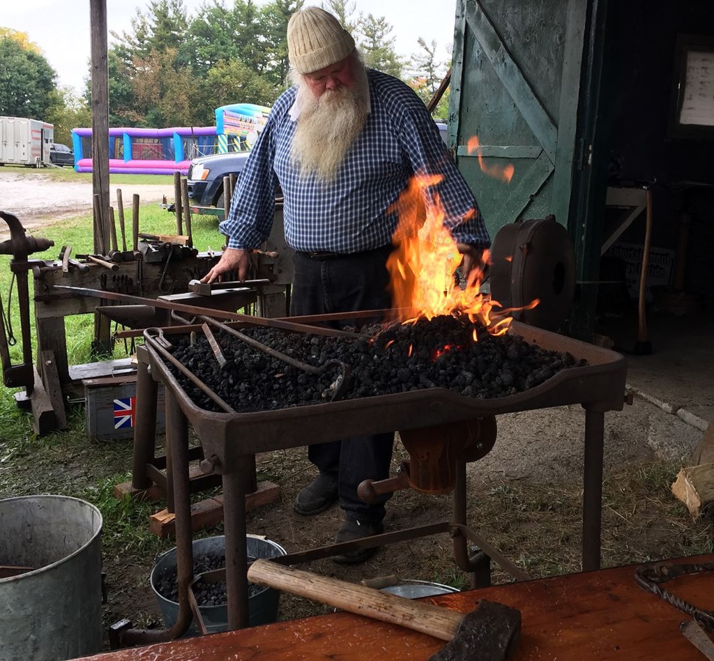 Blacksmith Display - Woodbridge Fall Fair