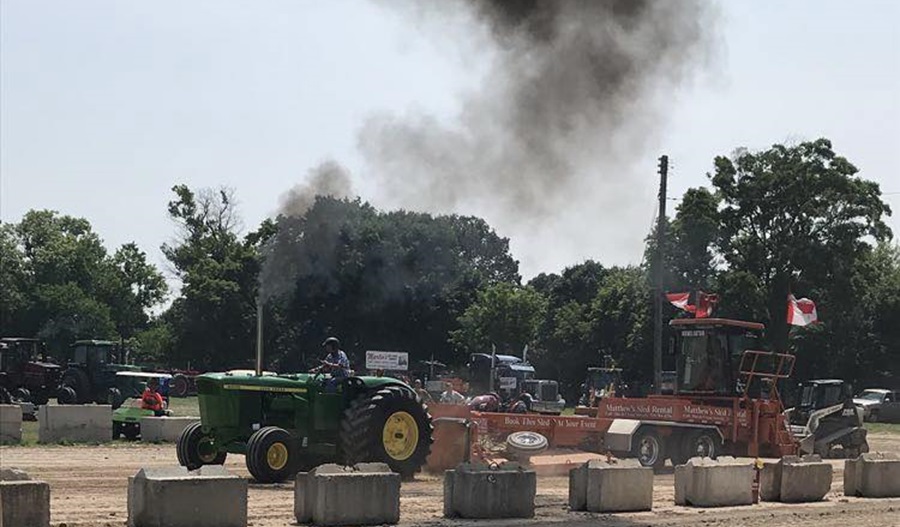 Tractor Pull - Woodstock Fair