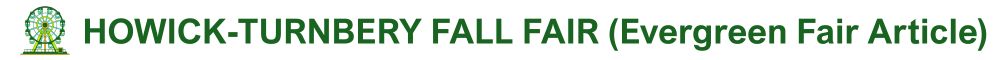 Howick-Turnberry Fall Fair