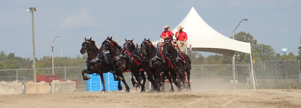 Racing at the Lindsay Exhibition