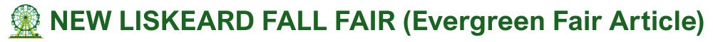 New Liskeard Fall Fair