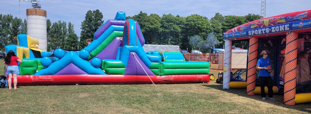Teeswater Fair - Blue Inflatable