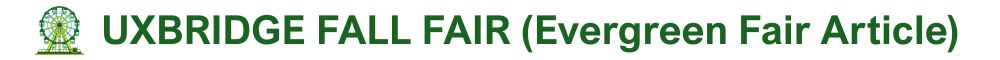 Uxbridge Fall Fair
