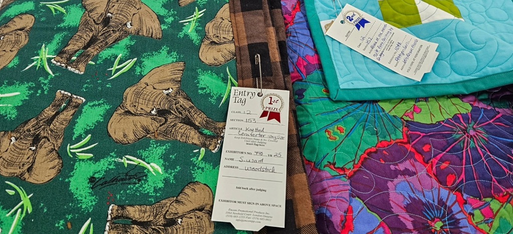 Wellesley Fall Fair - Homecrafts Display Winners