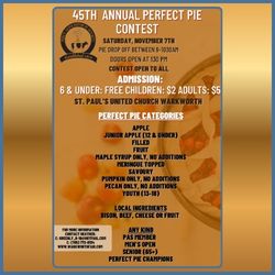Perfect Pie Contest Percy Agricultural Society 2026