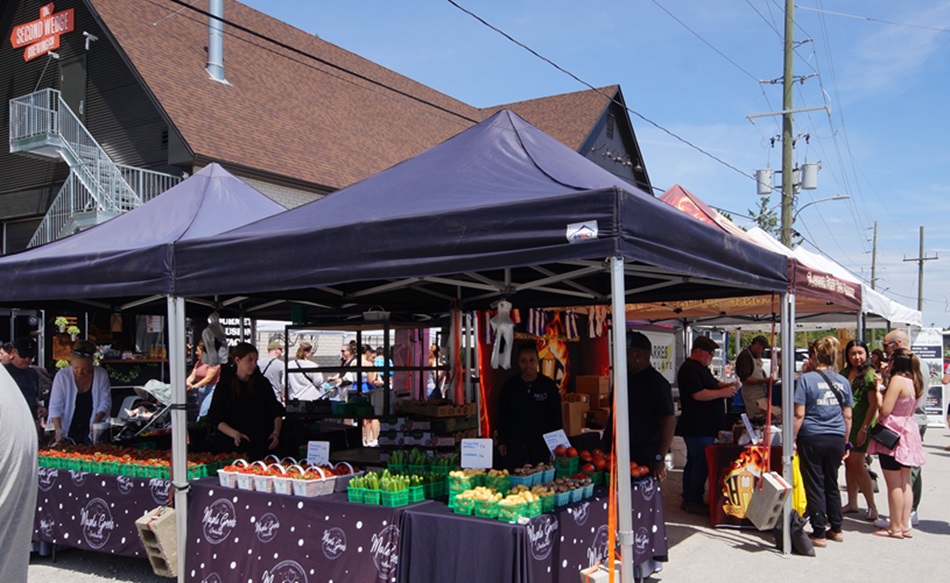 Lots od Vendors - Uxbridge Farmers' Market