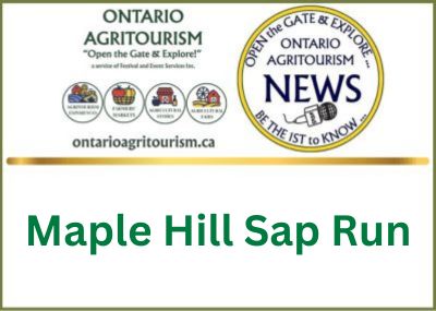 Maple Hill Sap Run celebrates
