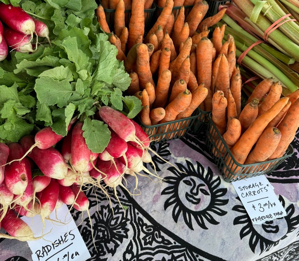 Carrots and Radishes