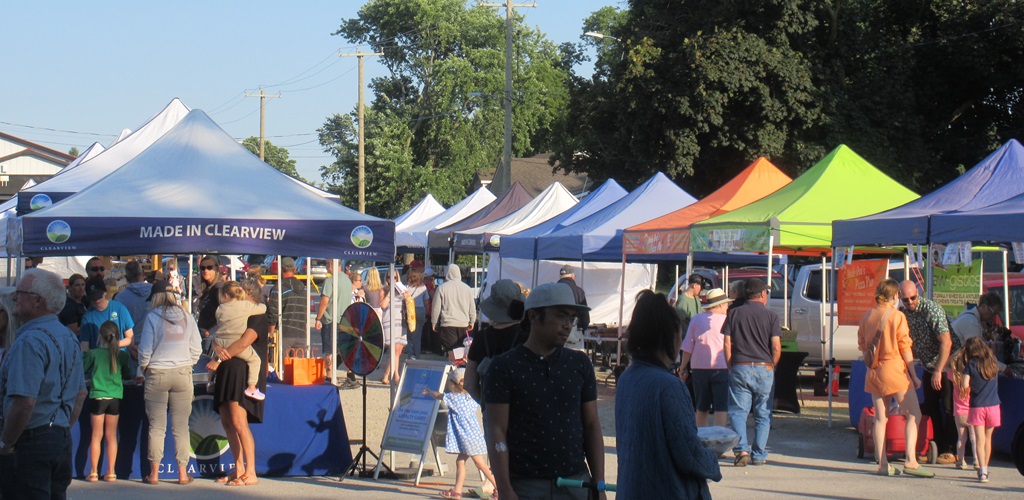 Stayner Music, Market and Park It Tents