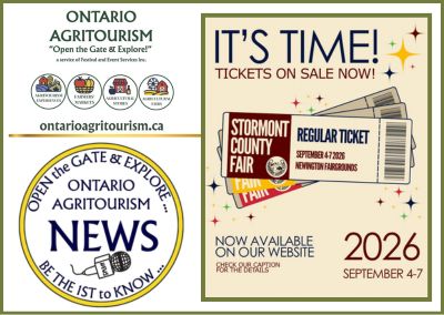 Stormont County Fair Celebrating 159th year Advance Tickets…