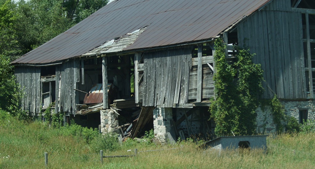 Decaying Old Barn