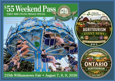 Get your Weekend Passes – Williamstown Fair