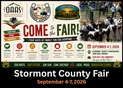 Stormont Country Fair – Celebrating 159 Years