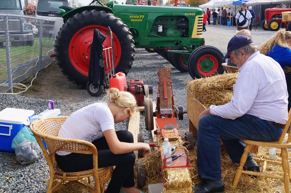 Norwood Fall Fair - Hay Baling Demo