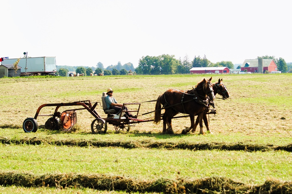 The old fashion way
