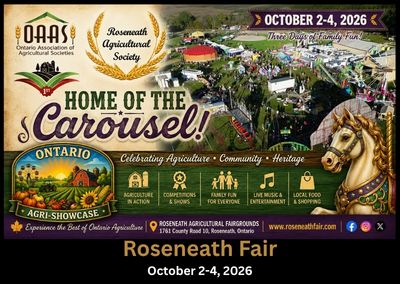 A Classic Ontario Fair is Coming to Roseneath