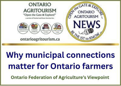 Why municipal connections matter for Ontario farmers